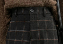 Load image into Gallery viewer, Dark Academia Plaid Trousers