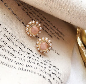 French Mini Pearl Earrings