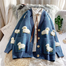 Load image into Gallery viewer, Cottage Counting Sheep Cardigan