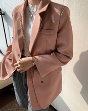 Load image into Gallery viewer, Pink Single Breasted Blazer