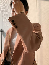 Load image into Gallery viewer, Pink Single Breasted Blazer