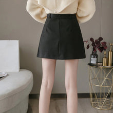 Load image into Gallery viewer, Casual Mini A-line Skirt with Belt