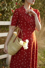 Load image into Gallery viewer, Scarlett's Red Picnic Dress