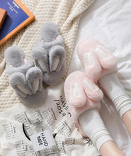 Load image into Gallery viewer, Bunny Plush Slippers