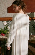 Load image into Gallery viewer, Maria&#39;s Long Sleeve Elegant Nightgown
