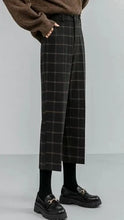 Load image into Gallery viewer, Dark Academia Plaid Trousers