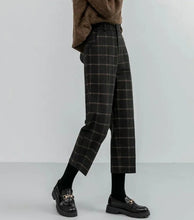 Load image into Gallery viewer, Dark Academia Plaid Trousers