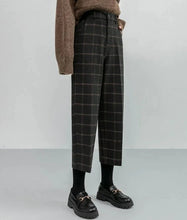 Load image into Gallery viewer, Dark Academia Plaid Trousers