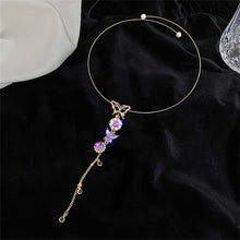 Load image into Gallery viewer, Butterfly Droplet Choker