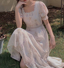 Load image into Gallery viewer, Brigitte's Floral Picnic Dress