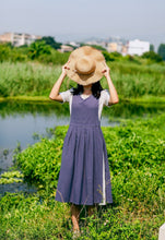 Load image into Gallery viewer, Cotton Apron Dress