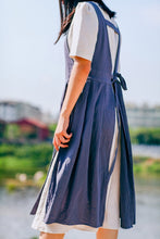 Load image into Gallery viewer, Cotton Apron Dress