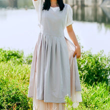 Load image into Gallery viewer, Cotton Apron Dress