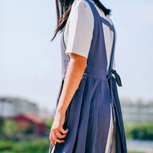 Load image into Gallery viewer, Cotton Apron Dress