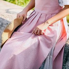 Load image into Gallery viewer, Cotton Apron Dress