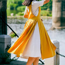 Load image into Gallery viewer, Cotton Apron Dress