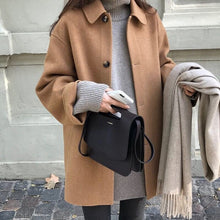 Load image into Gallery viewer, Classic Single Breasted Autumn Coat