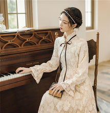 Load image into Gallery viewer, Stephanie's Floral Lace Dress