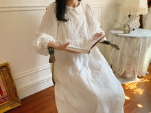 Load image into Gallery viewer, Elena's Cotton Vintage Nightdress