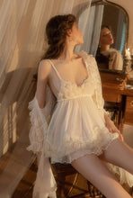 Load image into Gallery viewer, Delicate Midnight Rose Lingerie