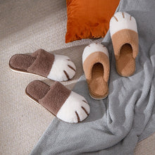 Load image into Gallery viewer, Meow Plush Slippers