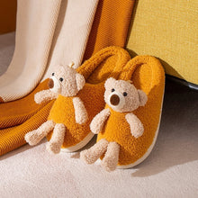 Load image into Gallery viewer, Teddy Plush Slippers