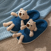 Load image into Gallery viewer, Teddy Plush Slippers