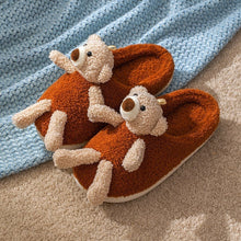 Load image into Gallery viewer, Teddy Plush Slippers