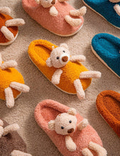 Load image into Gallery viewer, Teddy Plush Slippers