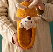 Load image into Gallery viewer, Teddy Plush Slippers