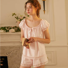 Load image into Gallery viewer, Anika's Puff Sleeved Princess Pajama Set