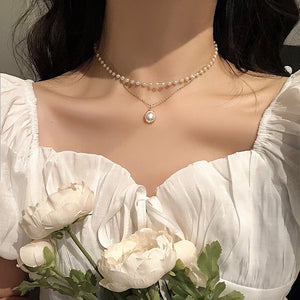 Delicate Baroque Pearl Necklace