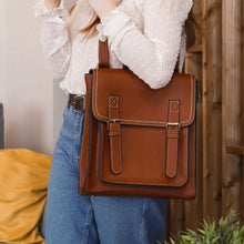 Load image into Gallery viewer, Retro Leather Backpack
