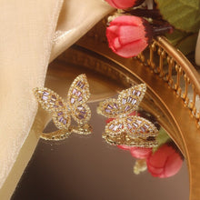 Load image into Gallery viewer, Glimmering Cottage Butterfly Earrings
