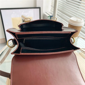 Retro Mini Leather Backpack