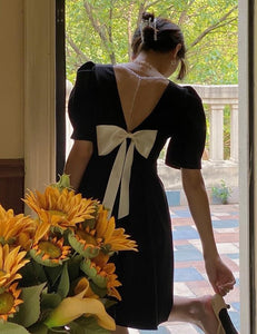 Alice's Back Bow Date Dress