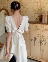 Load image into Gallery viewer, Alice&#39;s Back Bow Date Dress
