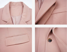 Load image into Gallery viewer, Pink Single Breasted Blazer
