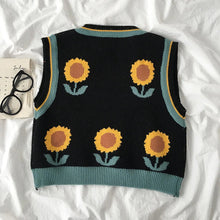 Load image into Gallery viewer, Sunflower Sweater Vest
