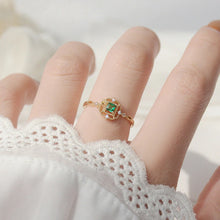 Load image into Gallery viewer, Green Envy Ring Set
