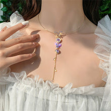 Load image into Gallery viewer, Butterfly Droplet Choker
