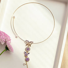 Load image into Gallery viewer, Butterfly Droplet Choker
