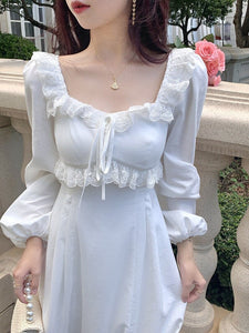 Georgia's White Dress
