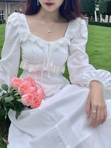 Georgia's White Dress
