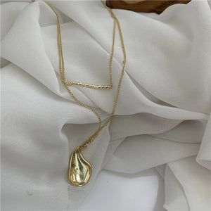 MInimalistic Gold Drop Necklace