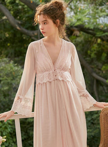 Sophia's Elegant Nightgown Set
