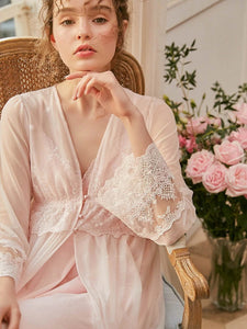 Sophia's Elegant Nightgown Set