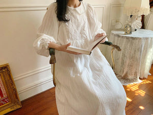 Elena's Cotton Vintage Nightdress