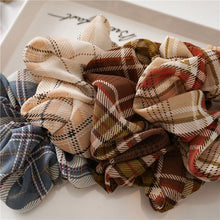 Load image into Gallery viewer, Plaid Scrunchies
