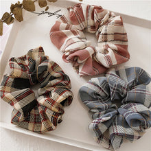 Load image into Gallery viewer, Plaid Scrunchies
